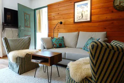 Image de Appartement 'Fewo Hinterthal Am Hochkönig' avec vue sur la montagne, jardin partagé et Wi-Fi
