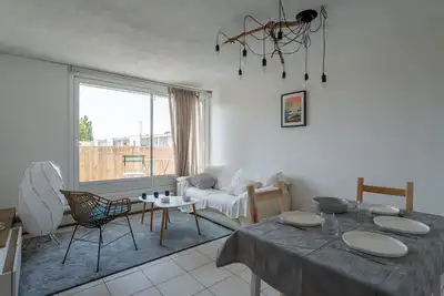 Image de Appartement cosy à Biscarrosse Bourg, 6 pers, proche centre et lac, ménage inclus