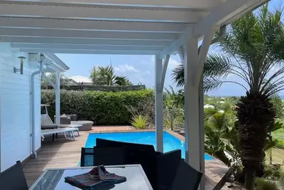 Image de Villa Azurea vue mer : Villa romantique en Guadeloupe