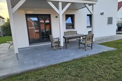 Image de Appartement 'Ferienwohnung Auszeit' avec terrasse privée, jardin privé et Wi-Fi