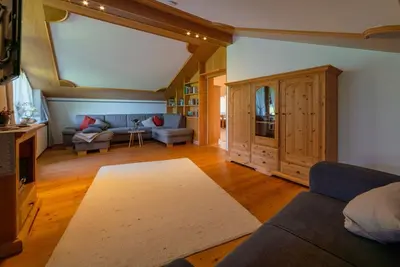 Image de Appartement \"Ferienwohnung Westernberg\" avec vue sur les montagnes, balcon et Wi-Fi