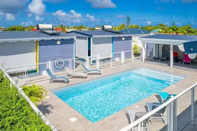 Gîtes Arc-en-ciel - Studio Bleu océan