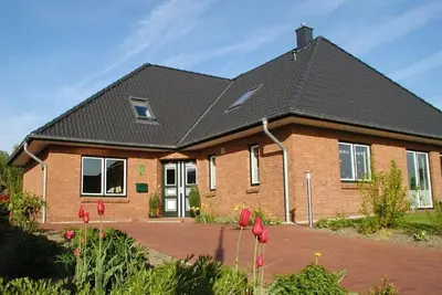 Image de Treeneperle in picturesque Schwabstedt in a beautiful natural setting with many possibilities.