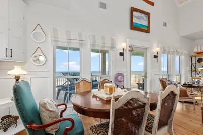 Beachfront | Sleeps 12 | Queen Swing | Fire Pit