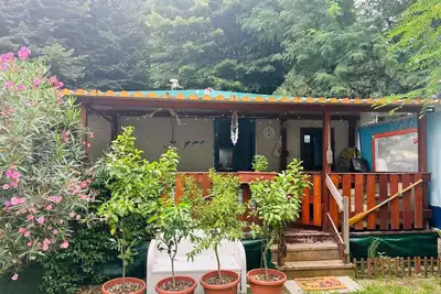 Image de Bungalow 'Stefy- Ameglia' avec piscine partagée, jardin partagé et climatisation