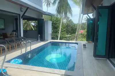 Image de Villa privée dans un jardin tropical