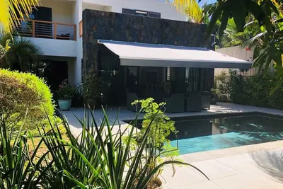 Villa de plage a Trou d'Eau Douce, Ile Maurice
