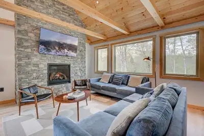 Image de Retraite de montagne moderne à côté d'Attitash et à 5 minutes de Storyland