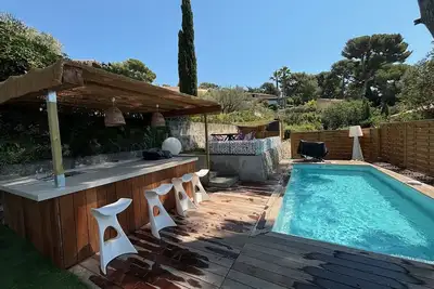 Image de Villa + dépendance pour 10-12 pers, clim, piscine, Jacuzzi