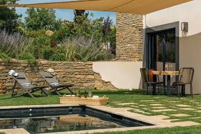 Image de Appartement dans domaine viticole avec terrasse et jacuzzi - 4 pers.