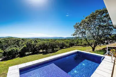 Rural living with mountain views and private pool!