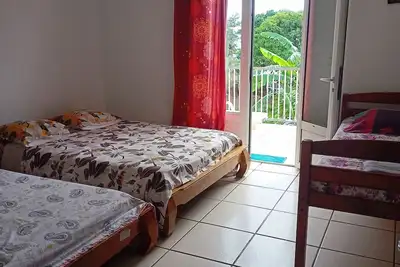 Image de Chambre 5 personnes. Petit déjeuner compris.
