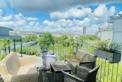 Image de Vue sur Loire, île de Nantes, appartement pour 4