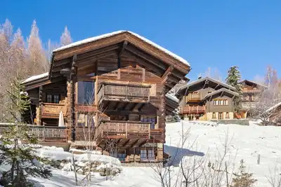 Image de Sublime 5 Bedrooms Chalet with Jacuzzi Grimentz - By Mrs Miggins