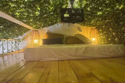 Image de F1 cocooning extrêmement calme accès forêt tout confort