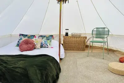 Image de Private Glamping - Romantic Stargazing Tent- Peaceful Getaway near Lake