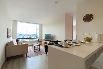 Image de Cozy 2-bedroom apartment in charming Bogotá with WiFi, fitness room