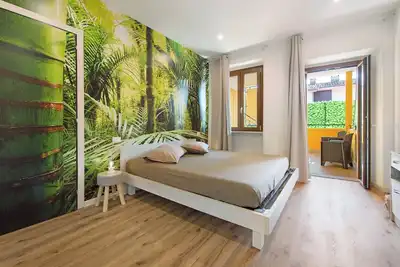 Image de Chambre \"Camera Jungle\" avec vue sur les montagnes, terrasse privée et Wi-Fi