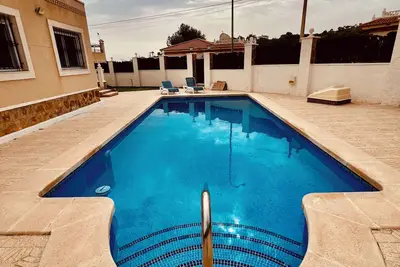 Detached villa with private pool