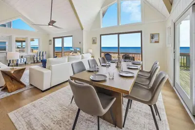 Image de Beachfront Avon Pool Home with Stunning Views