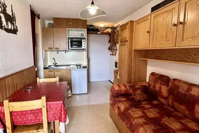 Image de Studio pour 4 personnes d'environs 27m²-L'Alpe d'Huez