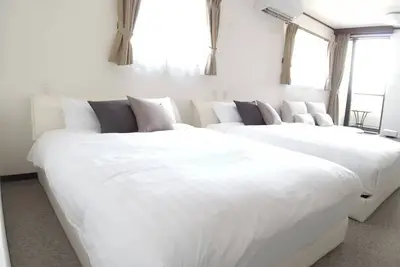 Image de Double bed twin room with a view of Mt Fuji / Minamitsuru-gun Yamanashi