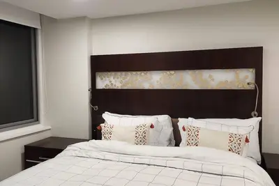 Image de Charming Penthouse of 2-bedroom apartment in Towson with Ac, fitness room, WiFi