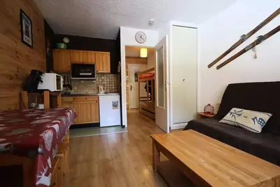 Image de Les Orrianes Des Cimes - Studio 4 Pers vue pistes