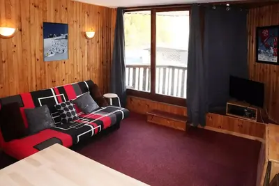 Les Carlines - Studio 4 Pers. Vue Pistes