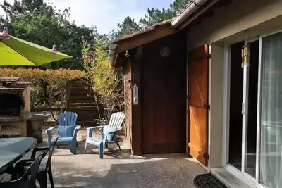 Image de Maisonnette mitoyenne 4 pers, résidence avec piscine, à Lacanau Océan