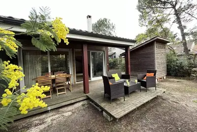 Image de Maison spacieuse 8 personnes proche golf et pistes cyclables à Lacanau Océan