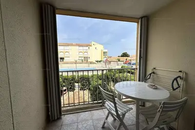 Image de Ferienwohnung 2 Zimmer, 4 Betten, Narbonne Beach