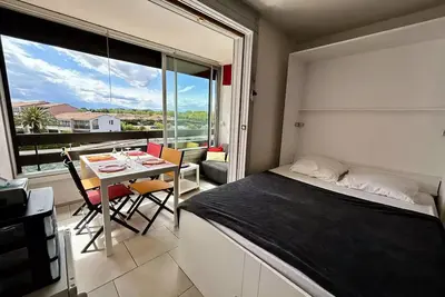 Image de Appart Studio / cabine 4 couchages St Cyprien Plage