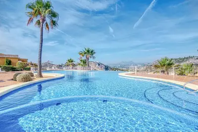 Image de Appartement 'Palmeras Home Moraira' avec vue sur la montagne, Wi-Fi et climatisation