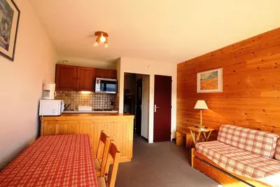 Image de Studio cabine 4 couchages au pied des pistes - Auris en Oisans