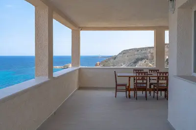 Appartement 'Sbarco Dei Turchi' avec vue sur mer, Wi-Fi et climatisation
