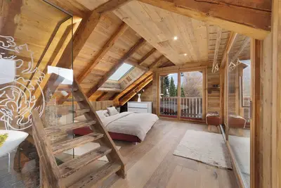 Image de Appartement \"St Anna Chalet\" avec vue sur la montagne, terrasse privée et Wi-Fi