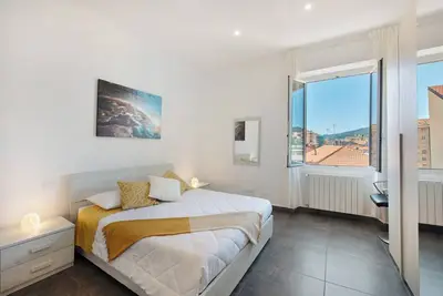Image de Appartement 'Casa Alba La Casa Delle Coccole' avec vue sur la mer, Wi-Fi et climatisation