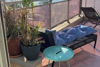 Image de Magnifique dupleix terrasse ensoleillé au bord de la mer