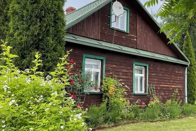 Image de Dom na skraju Puszczy Białowieskiej. Miejsce relaksu, przestrzeń na wyłączność.