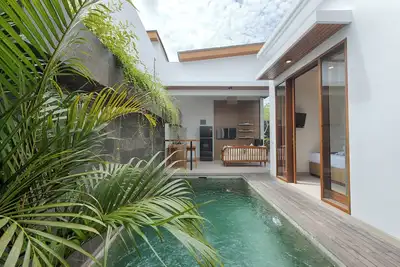 Image de Charming 2-bedroom private pool villa in marvelous Bali with WiFi, Ac