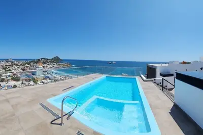 Image de Stunning Ocean view, Cozy apartment in lovely Mazatlán. Wi-Fi, Ac, fitness room