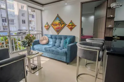 Image de Lux Condo Fast Wi-Fi  Near Buenavista & Malecón in beautiful Barranquilla! ! !