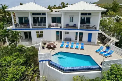 Image de Spacious, Modern 6-Bedroom Villa in Lovely Dawn Beach