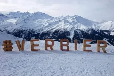 Image de Meters from the lift station with a private terrace and balcony in Verbier