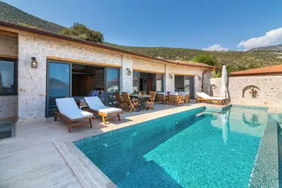 Image de Seaside villa with private pool and beach for 4 people