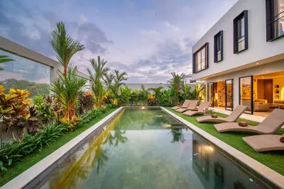 Image de 6br Villa, Ricefield View Near Berawa Beach