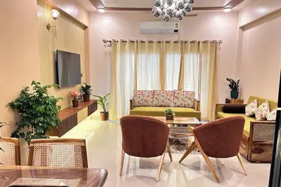 Image de Cozy 1-bedroom apartment with WiFi, Ac in pleasant Delhi