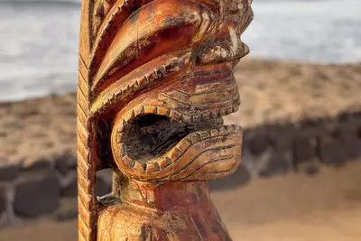 Image de 3-bedroom oceanfront villa at enchanting Nanea for President’s Day