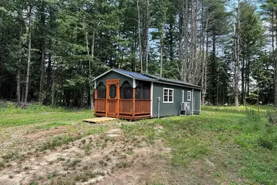 Image de Secluded Cabin On the Salmon River Peninsula With Ac and Heat in Westville Ny